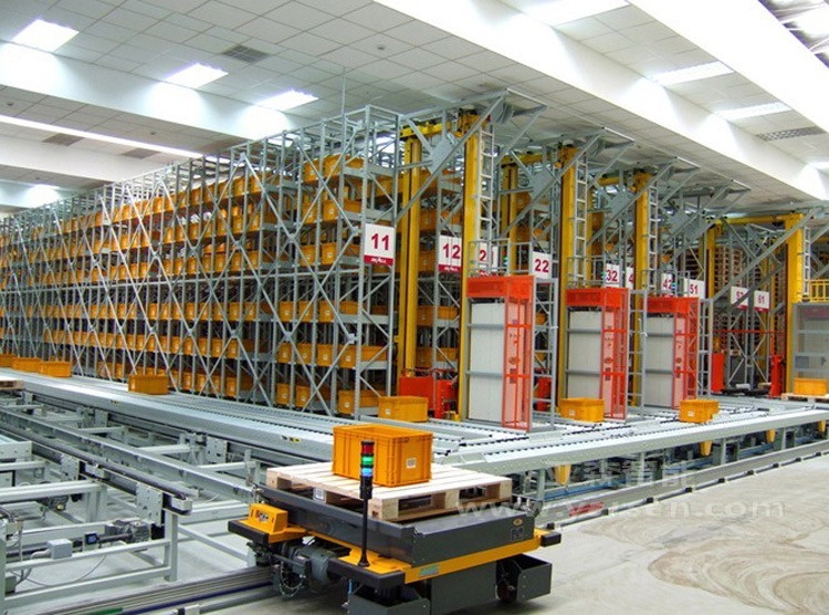Automated three-dimensional warehousing