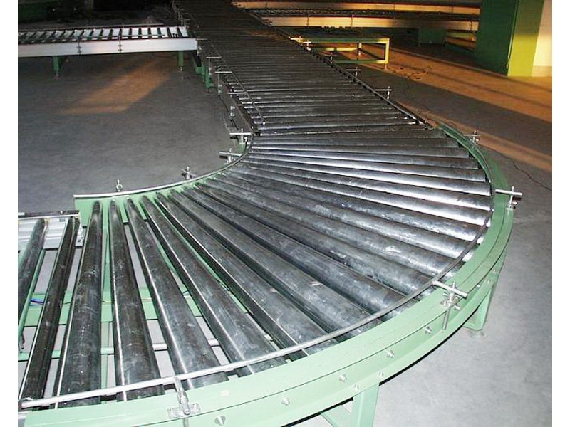 Logistics conveyor roller line