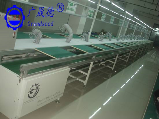 Double-layer production line