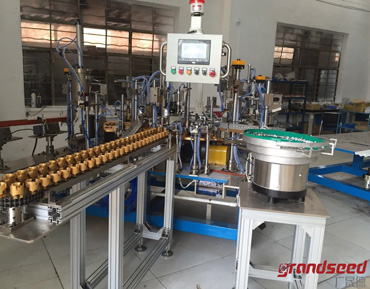 LED bulb lamp automatic production line working video